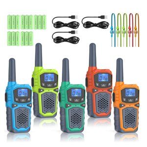 Long Range - License Free - 22 Channels - USB Rechargeable Walkie Talkies